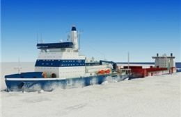 Nga đóng tàu phá băng lớn nhất thế giới 